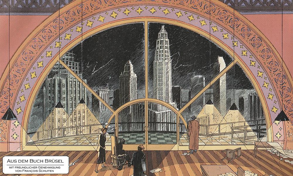 Aus dem Buch "Brüsel" Mit freundlicher genehmigung von mit freundlicher Genehmigung von François Schuiten