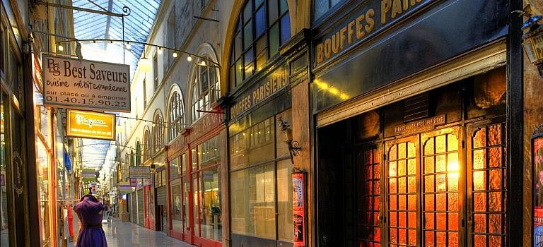 In den Passagen von Paris